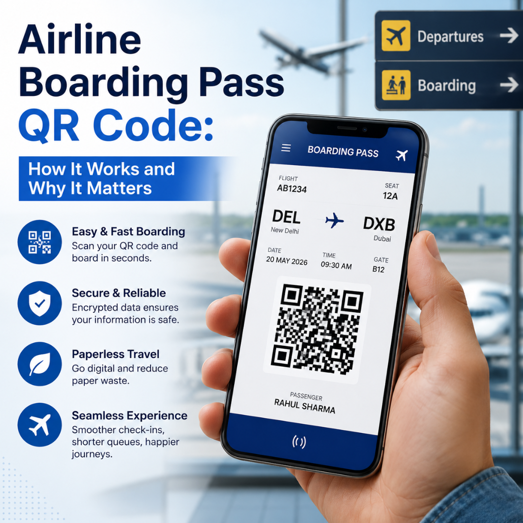 Airline Boarding Pass QR Code: How It Works