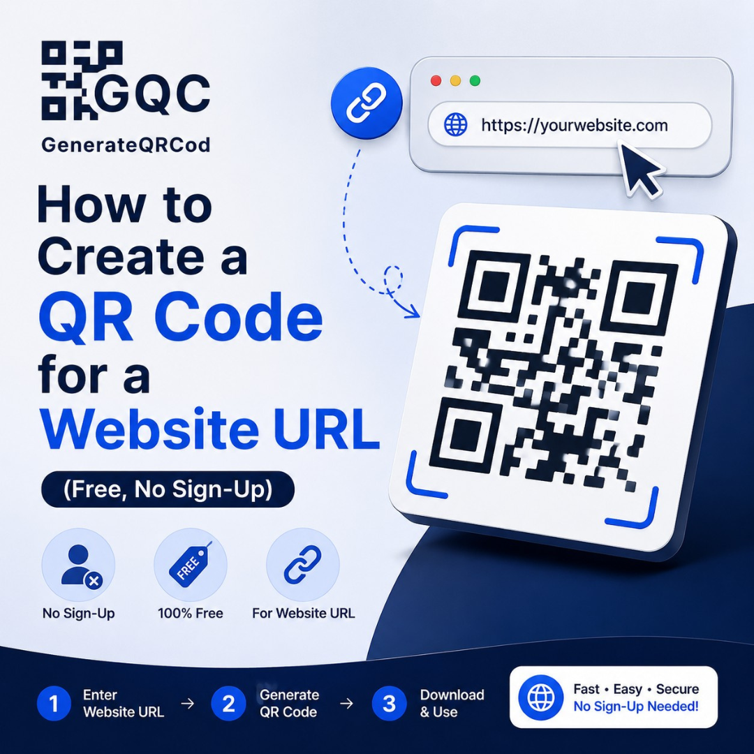 How to Create a QR Code for a Website URL — Free Guide