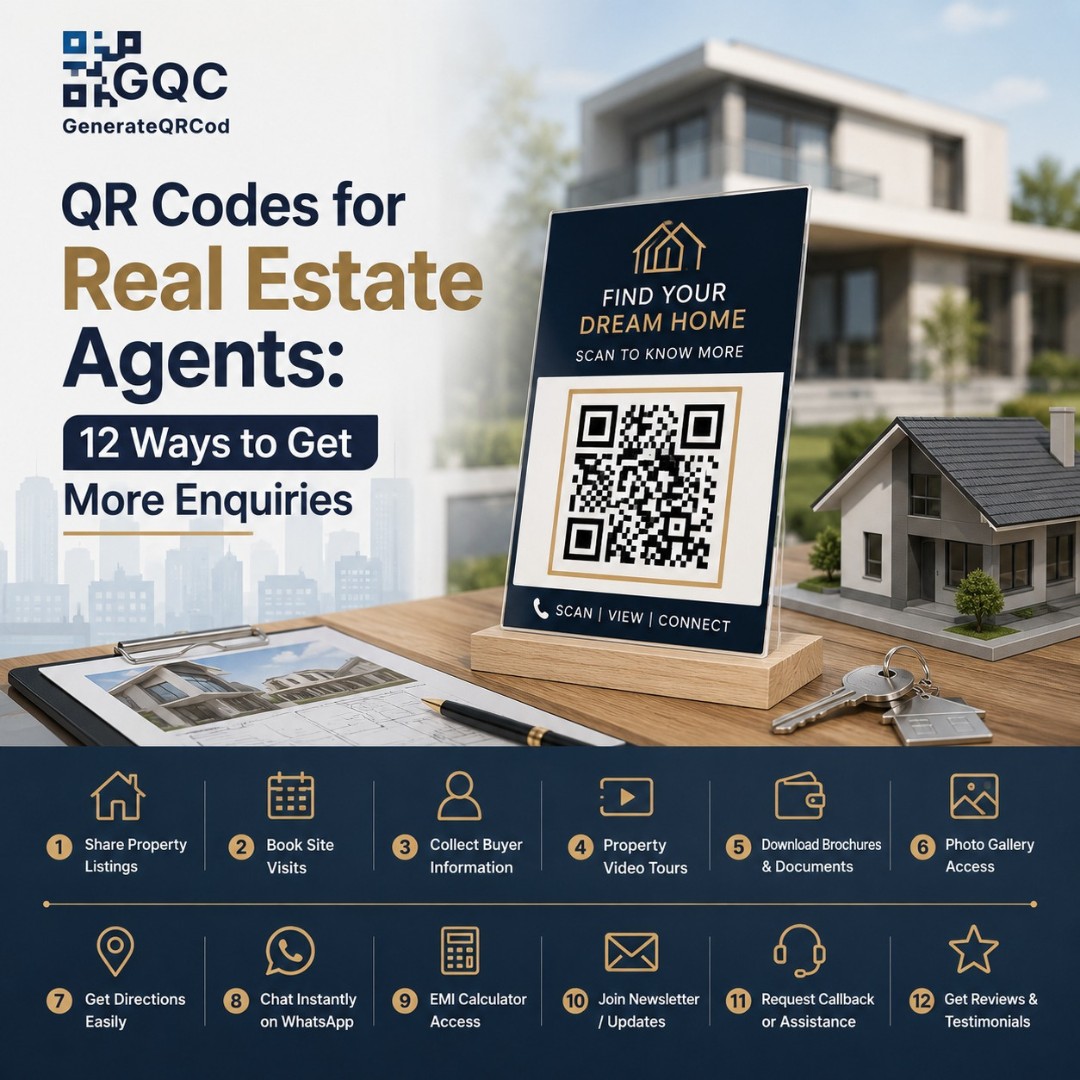 QR Codes for Real Estate Agents: 12 Ways to Get More Leads