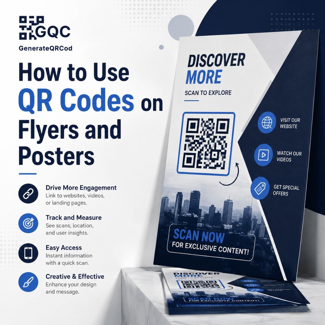 How to Use QR Codes on Flyers and Posters