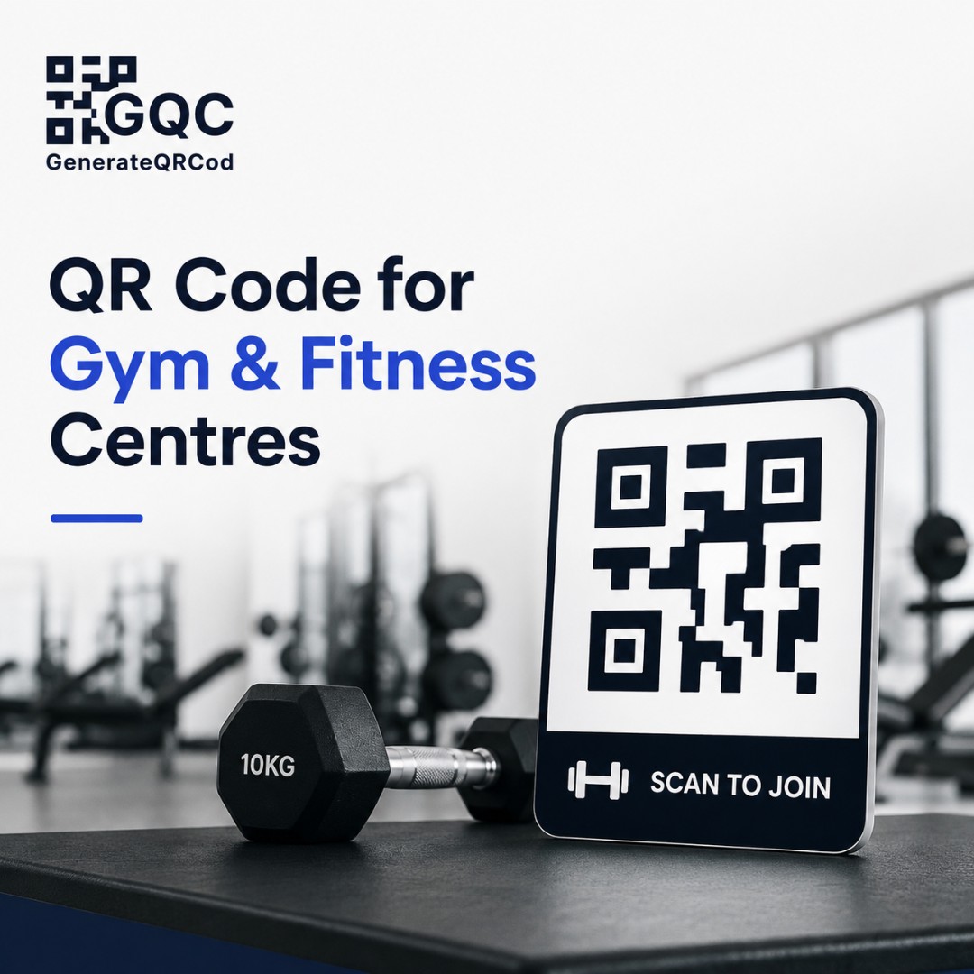 QR Code for Gym & Fitness Centres: Free Member Check-In, Class Booking & Payments
