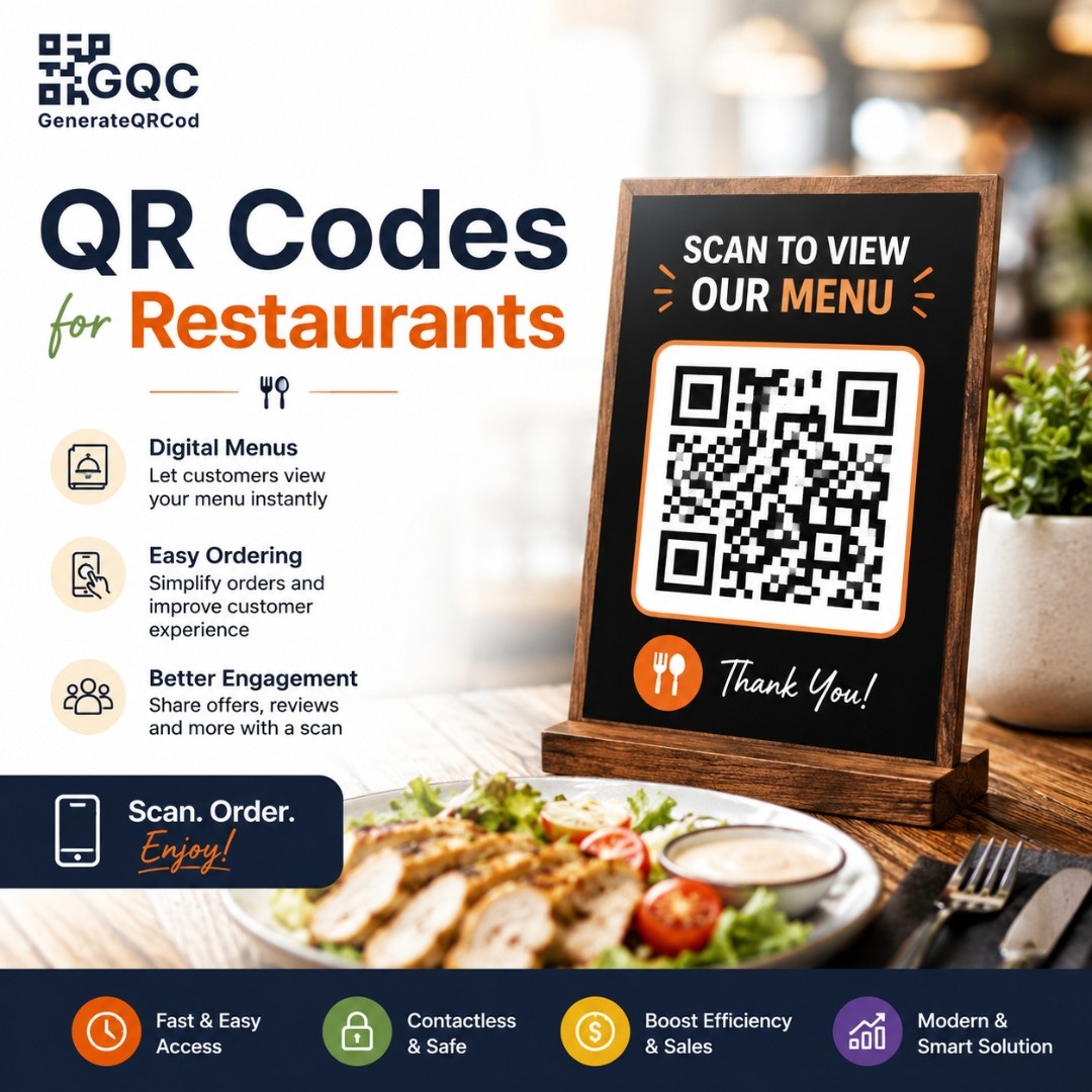 QR Codes for Restaurants | Digital Menus & Ordering
