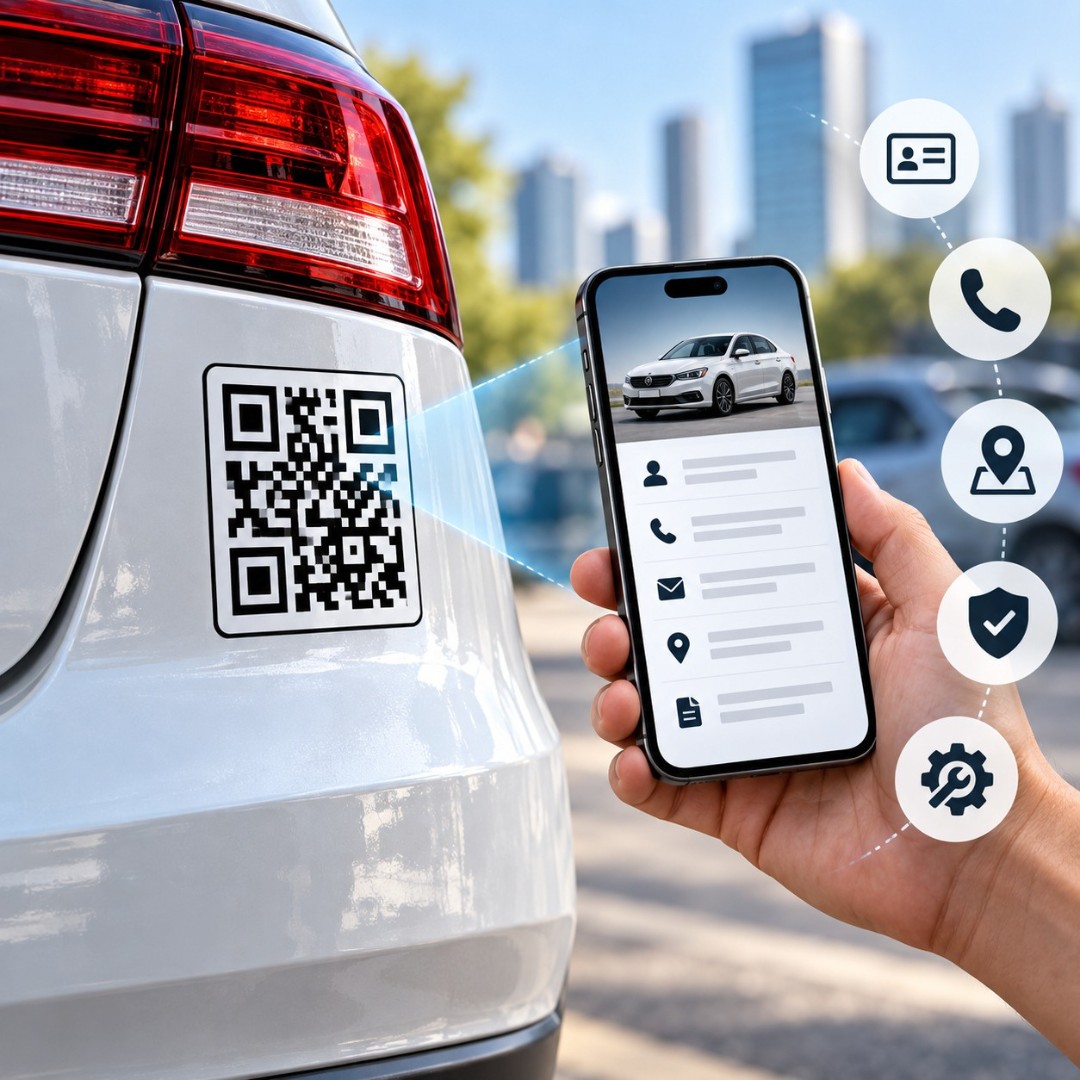 Vehicle QR Code: How to Use and Create One for Your Car, Van or Truck