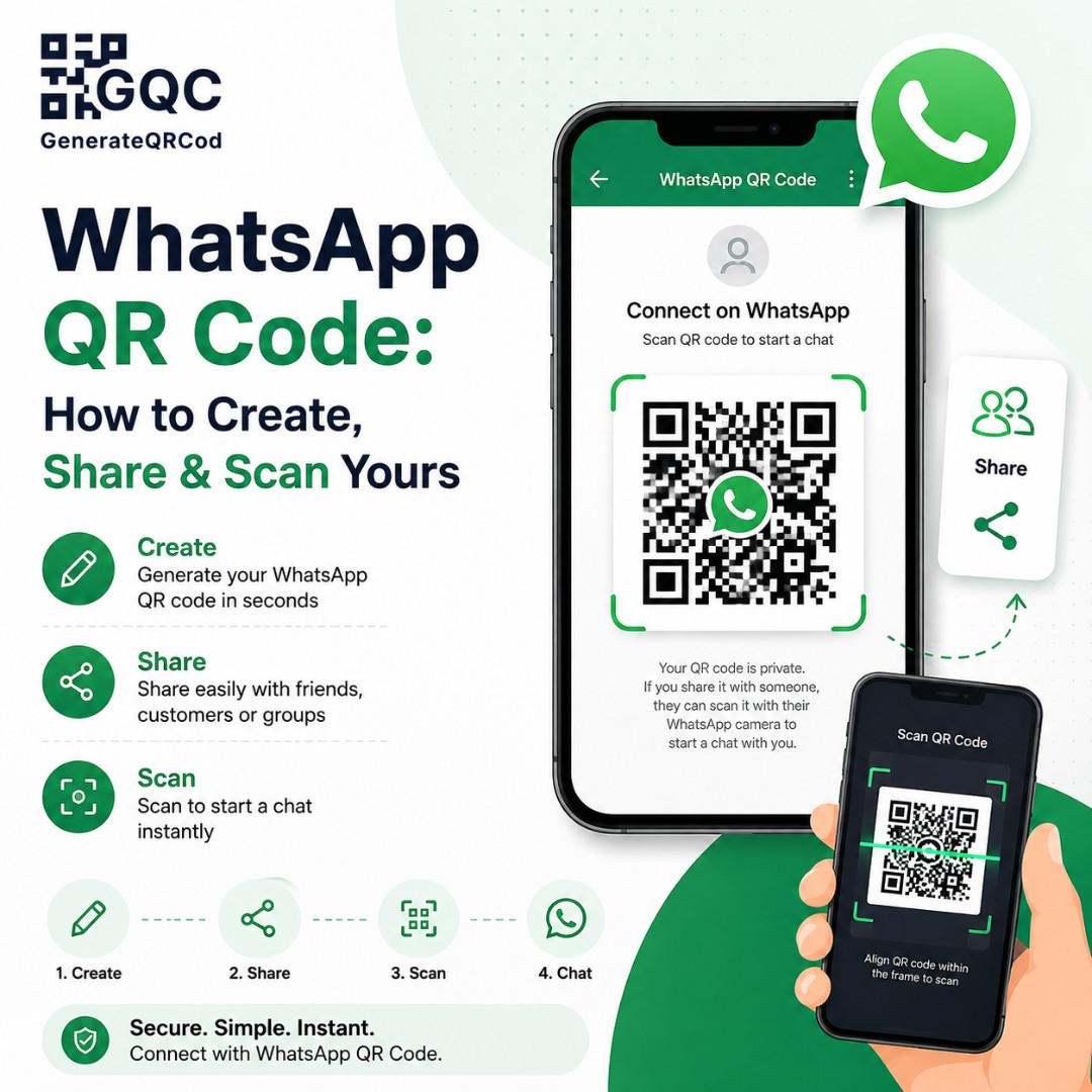 WhatsApp QR Code: How to Create, Share & Scan Yours (2026)